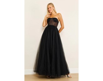 Corset Prom Party Dress Formal Ball Gown